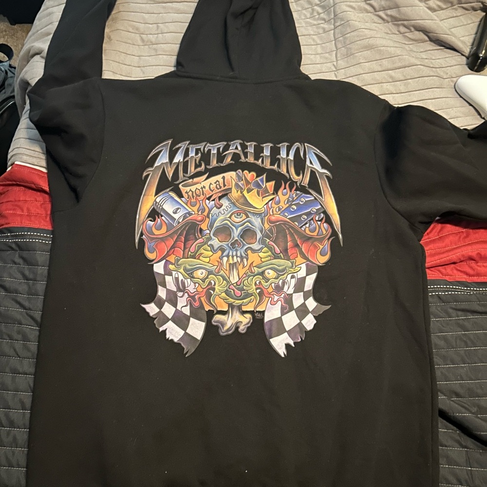 Metallica concert hoodie vintage